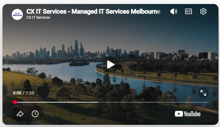 CX IT Services overview video thumbnail