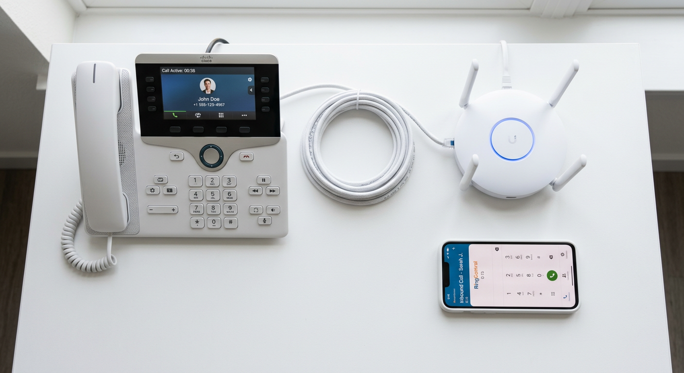 Business phone system and internet equipment