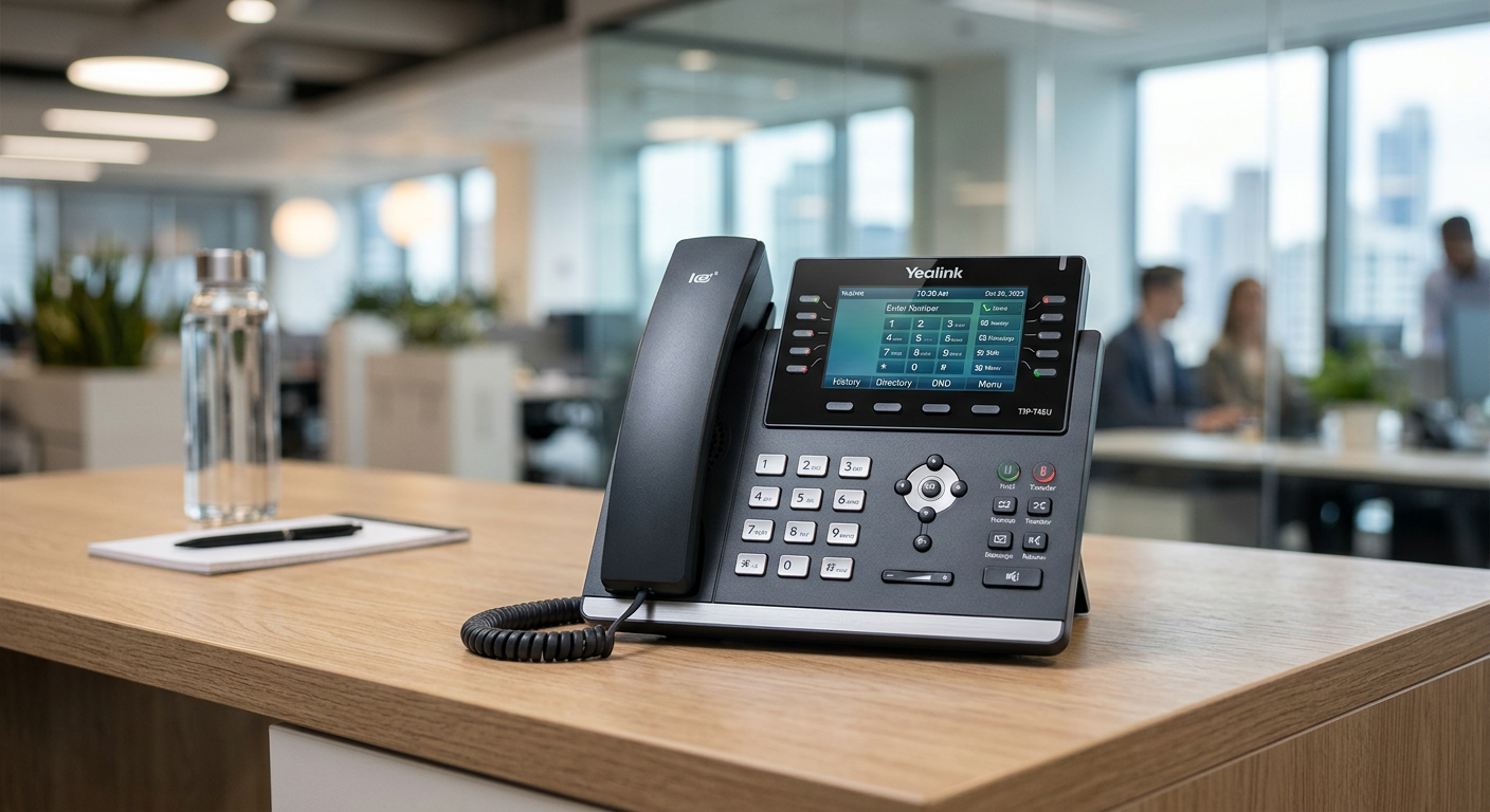 Yealink IP desk phone