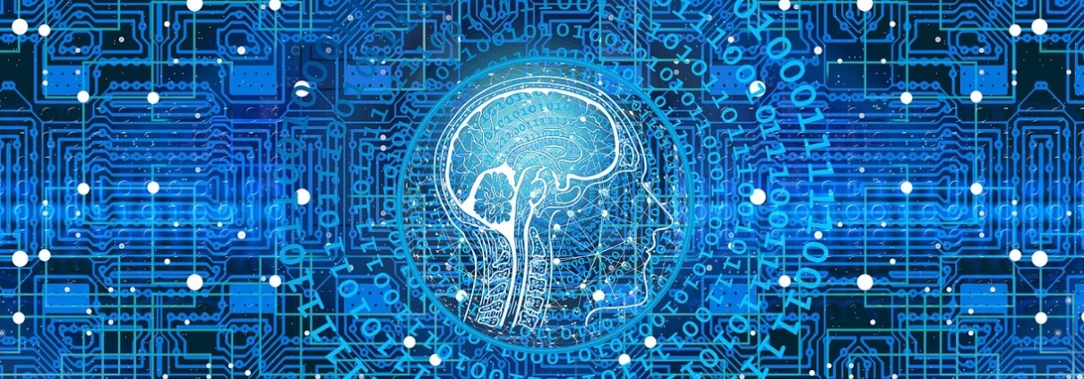 artificial intelligence network programming illustration